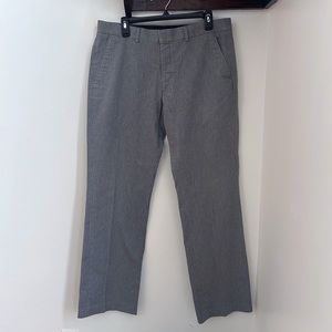 Express Producer Gray Men’s Pinstriped Pants Size 34 x 34